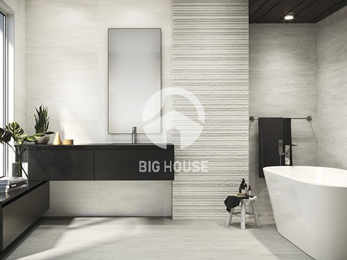 Gạch ốp tường Tây Ban Nha 30x90 CANTERBURY SILVER