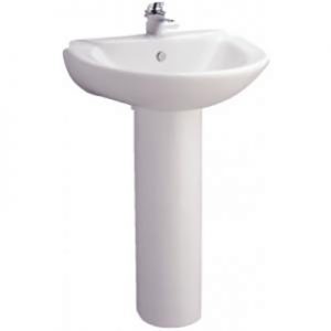 Chậu lavabo treo tường chân dài Cotto C0237