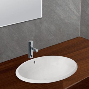 Chậu rửa Lavabo bán âm bàn Viglacera CD21