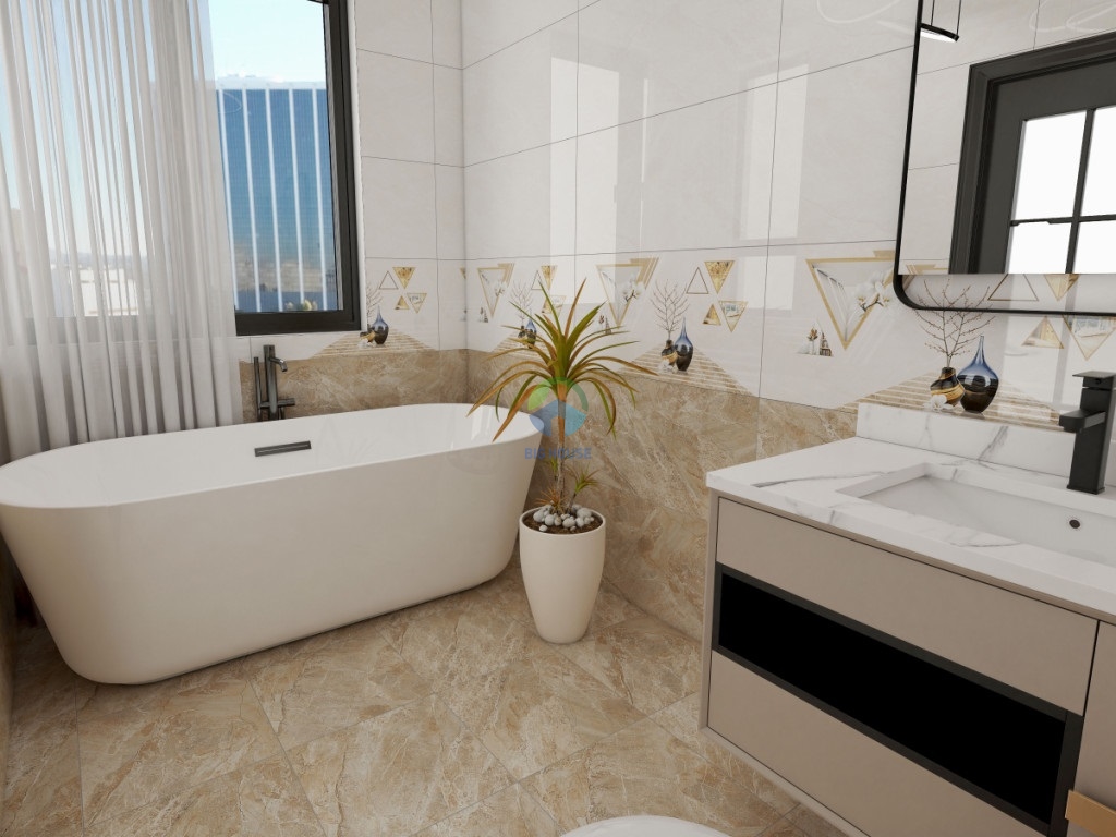 Bề mặt gạch Prime 17525 sáng bóng