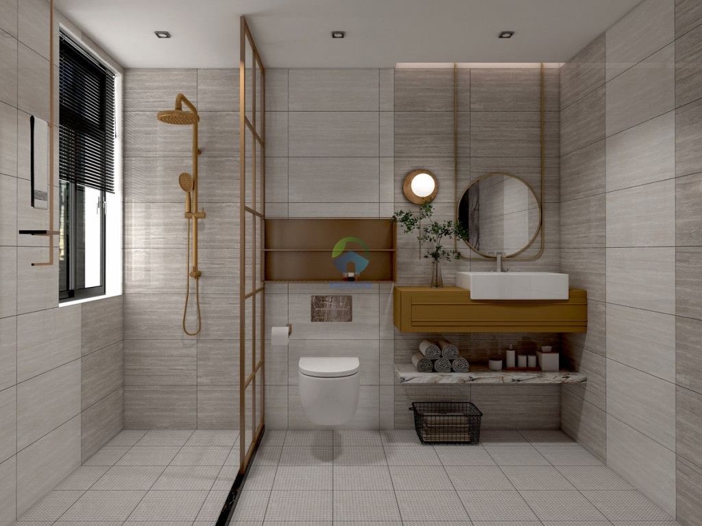 gạch ốp tường Prime vân đá Travertine