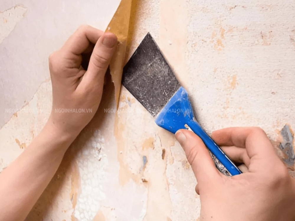 quy trình ốp gạch tường