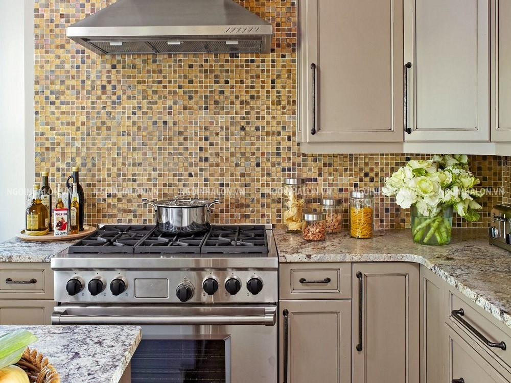 Gạch mosaic đa sắc