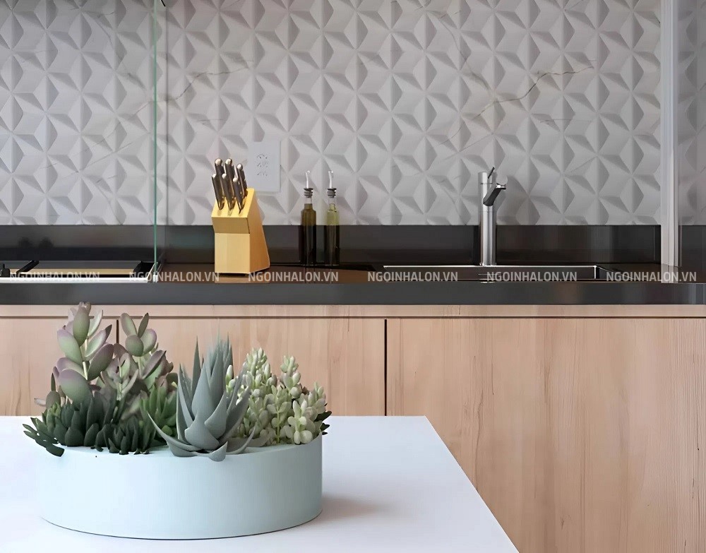 Mẫu gạch 3D nổi được nhiều gia chủ trẻ tuổi yêu thích Mẫu gạch 3D nổi được nhiều gia chủ trẻ tuổi yêu thích