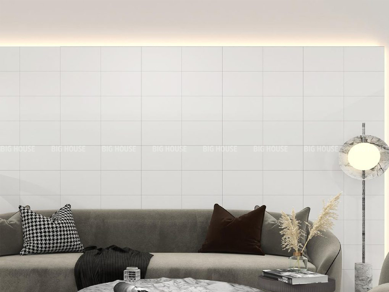 Gạch ốp tường 25x40 trắng 