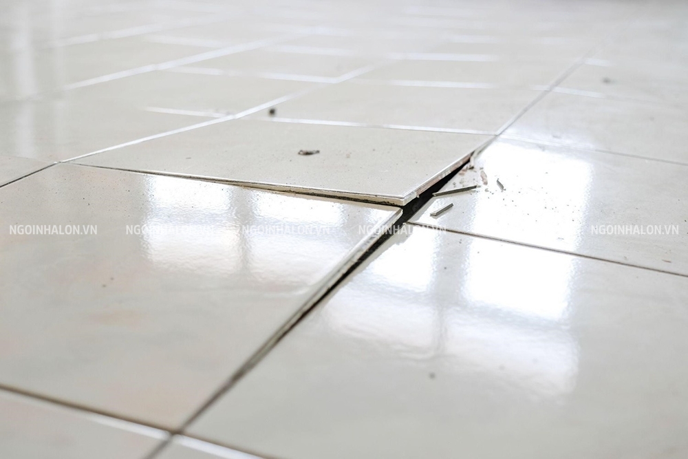 cách xử lý gạch lát nền bị ộp