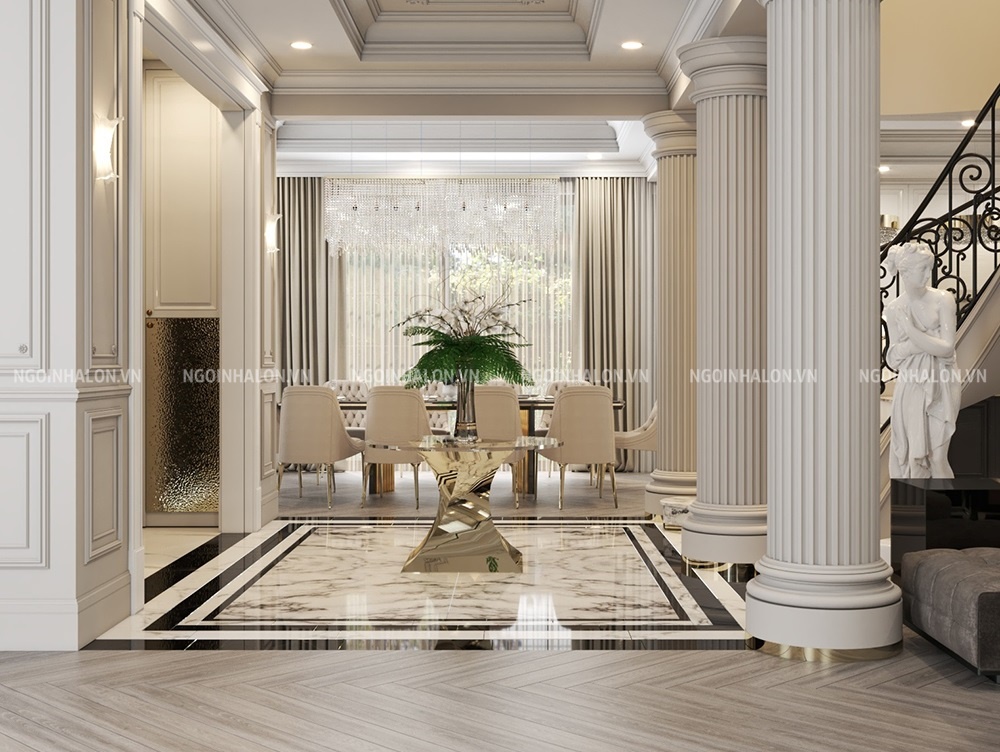 Gạch viền đen khổ lớn