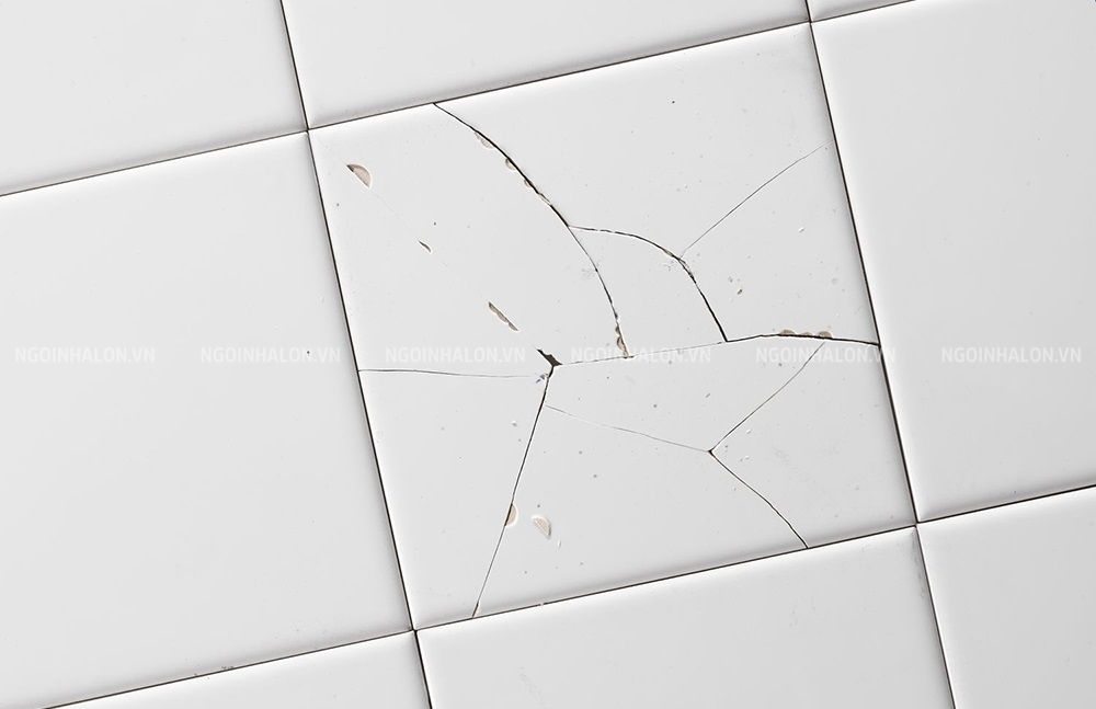 nhiệt độ, độ ẩm thay đổi đột ngột khiến gạch bị ảnh hưởng
