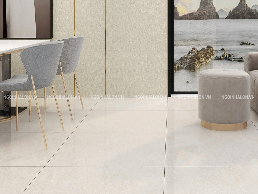mẫu gạch lát nền tone kem