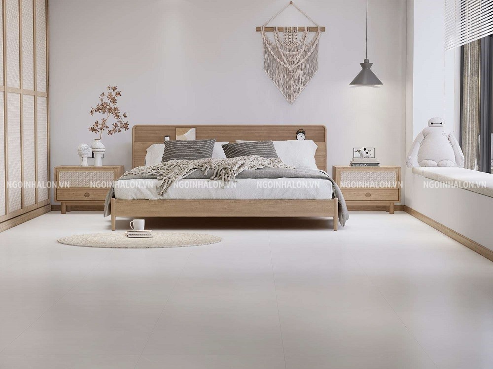 Mẫu gạch màu kem Viglacera MDK662021 60x60