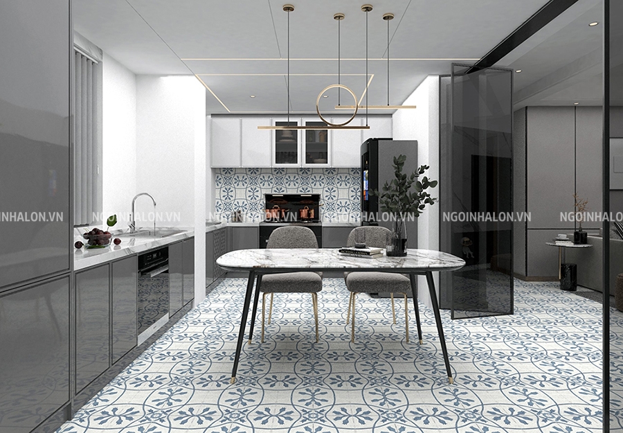 gạch bông ốp bếp Đồng Tâm 2020VINTAGE008