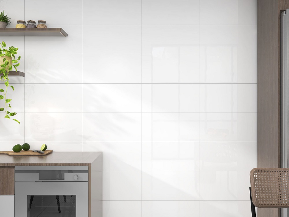 Gạch màu trắng trơn Prime 30x60 33000