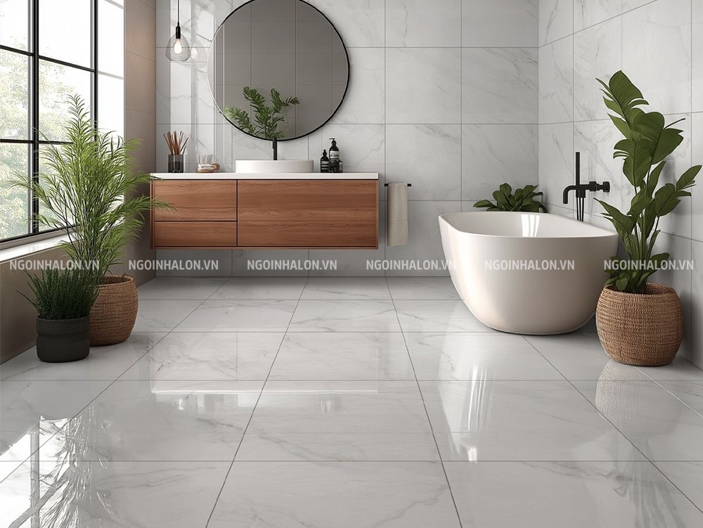 gạch ốp tường 60x60 vân mây đẹp