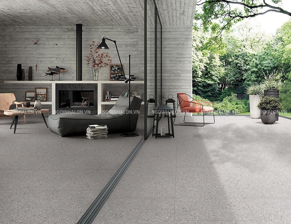 gạch terrazzo 600x1200 men Matt