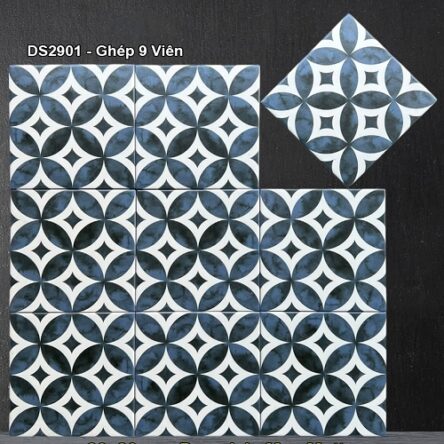 Gạch bông Trung Quốc 20x20 DS2901 - Thumbnail ảnh phụ
