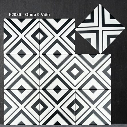 Gạch bông Trung Quốc 20x20 F2089 - Thumbnail ảnh phụ
