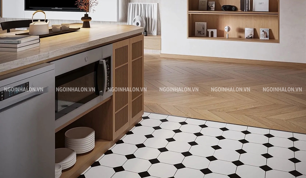 Gạch bông cổ điển 20x20 có nhiều ưu điểm Gạch bông cổ điển 20x20 có nhiều ưu điểm