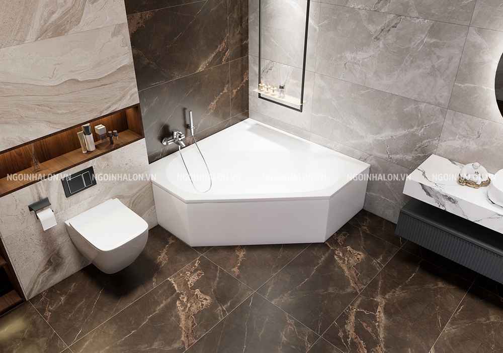 mẫu gạch 60x120 men Matt Eurotile vân đá