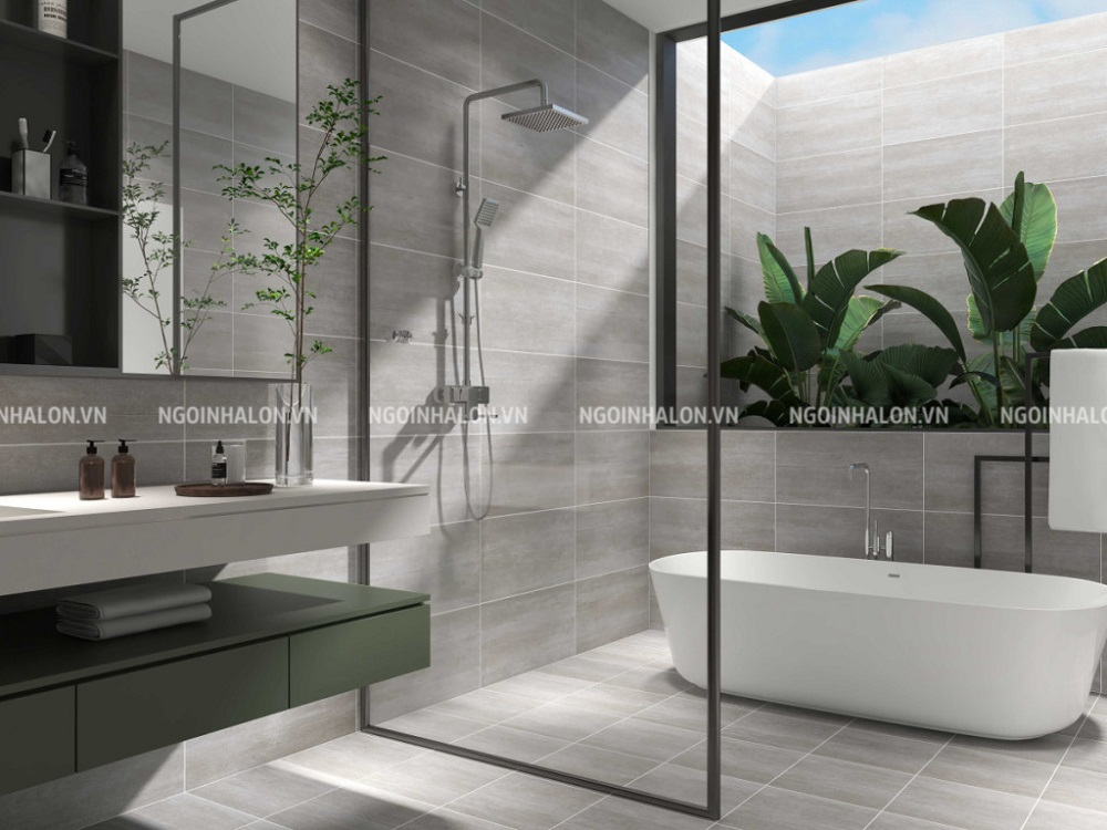 Mẫu gạch ốp nhà vệ sinh Prime 20402 30x60