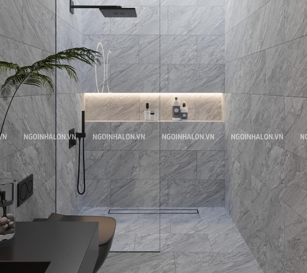 Gạch Đồng Tâm 3060THACHDONG008-H+ màu xám