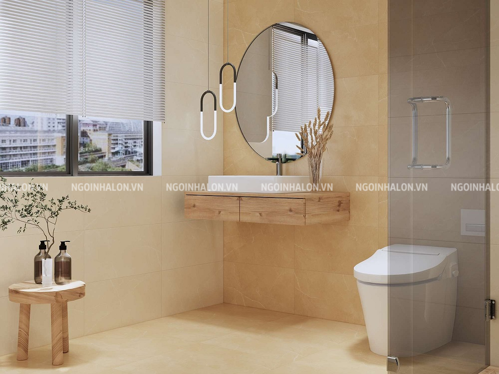 Mẫu gạch ốp nhà vệ sinh 30x60 Viglacera MDK362027