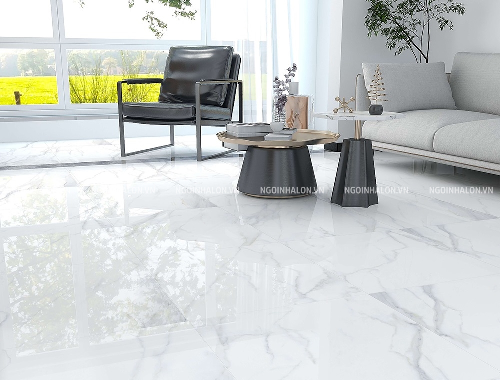 Gạch trắng vân mây 80x80 Prime 27109 Gạch trắng vân mây 80x80 Prime 27109