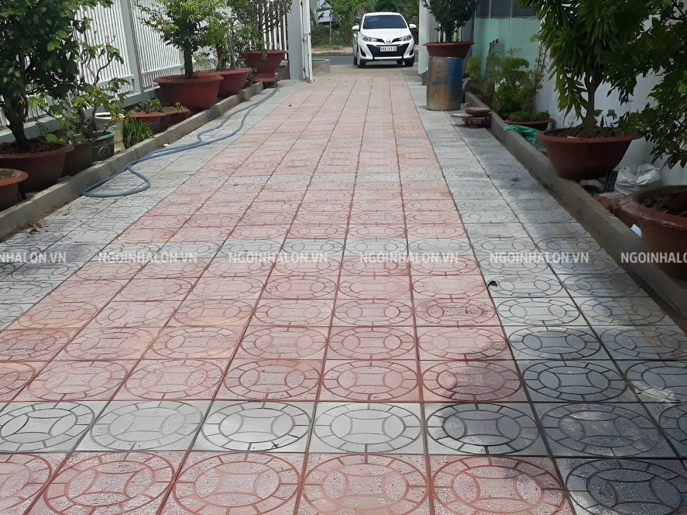 gạch terrazzo 400x400 có khả năng chống trơn trượt tốt