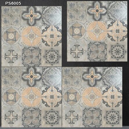 Gạch bông Trung Quốc 60x60 PS6005 - Thumbnail ảnh phụ