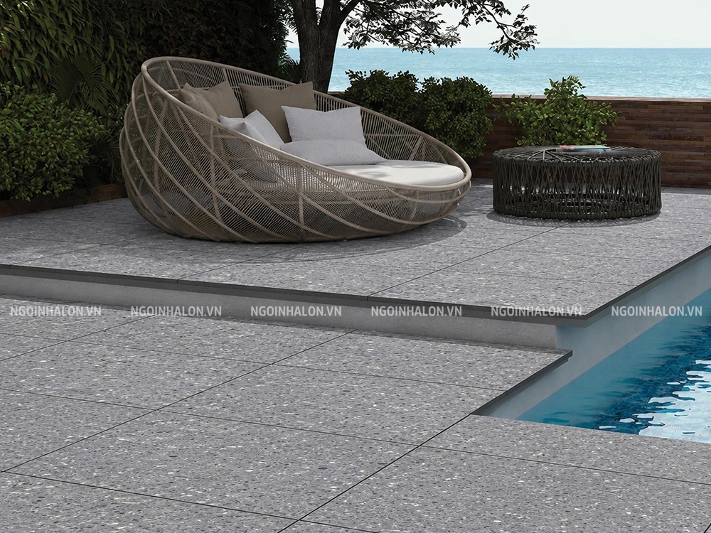 gạch lát sân 30x60 terrazzo