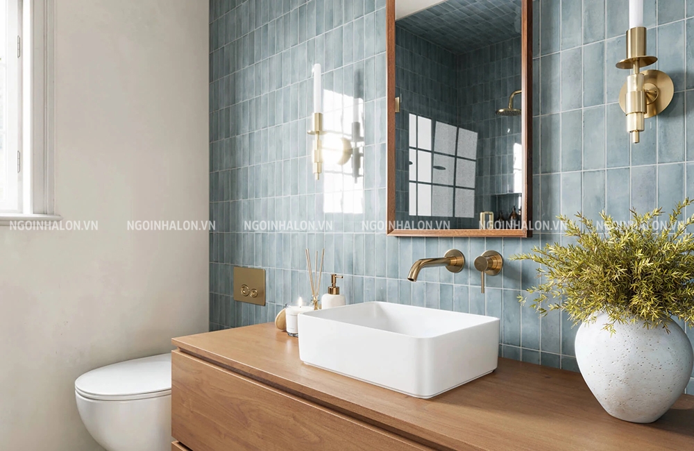 mẫu gạch thẻ màu xanh dương nhạt