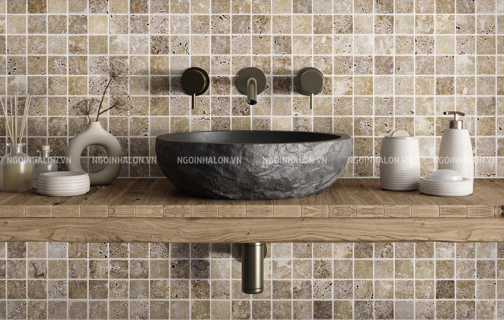 Mosaic đá sở hữu vẻ đẹp tự nhiên Mosaic đá sở hữu vẻ đẹp tự nhiên